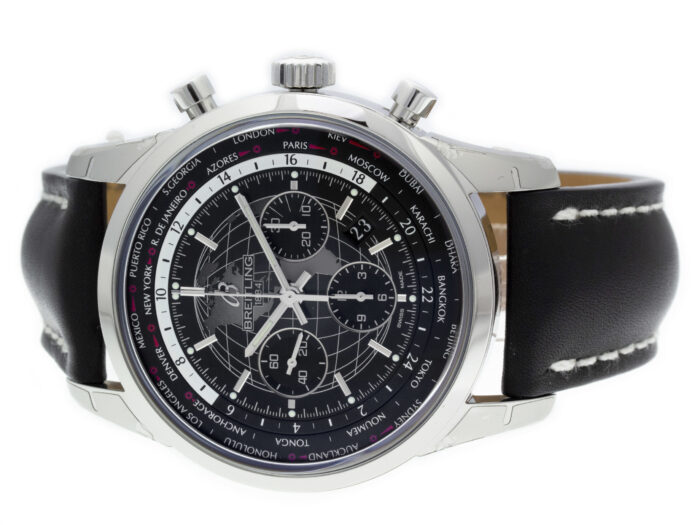 Breitling Transocean Unitime AB0510U4/BE84 (Leather Strap) - Image 3