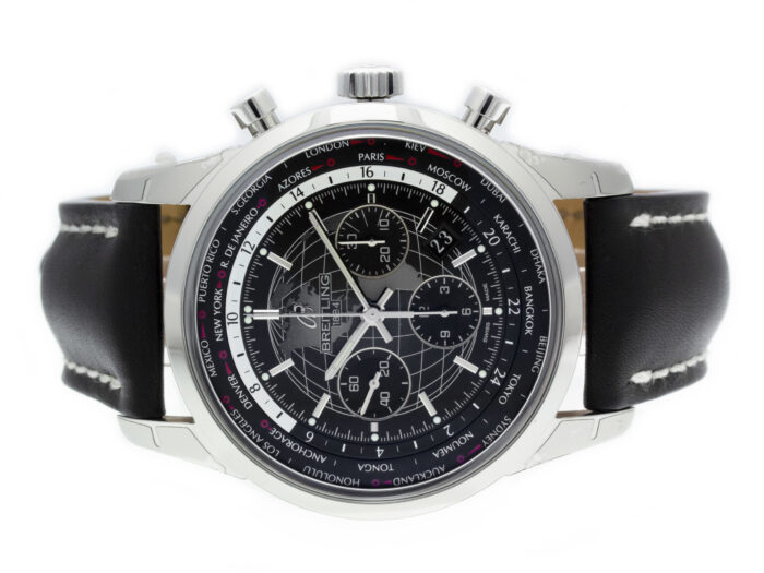 Breitling Transocean Unitime AB0510U4/BE84 (Leather Strap) - Image 2