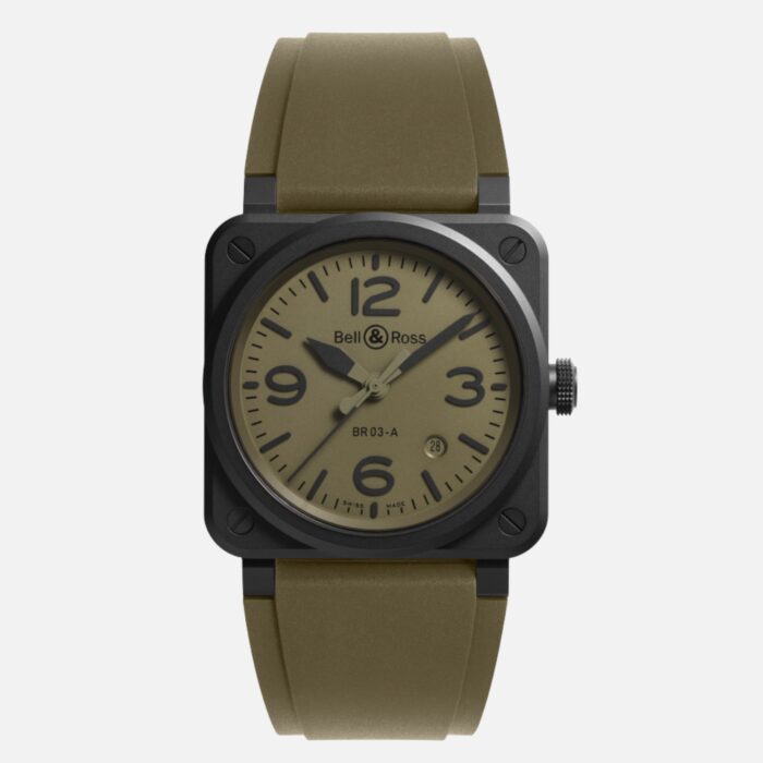 Bell & Ross BR 03 Military Ceramic BR03A-MIL-CE/SRB