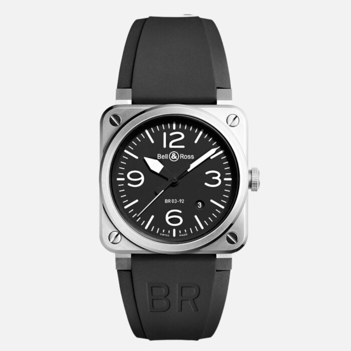 Bell & Ross BR03-92 Steel BR0392-BLC-ST