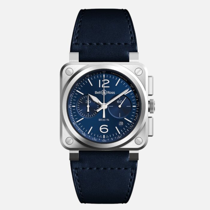 Bell & Ross BR 03-94 Blue Steel BR0394-BLU-ST/SCA