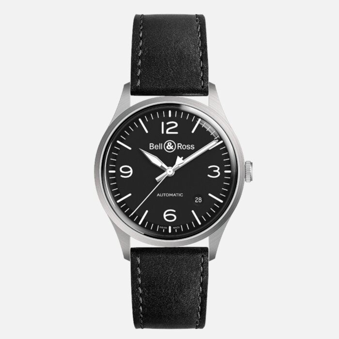 Bell & Ross BR V1-92 Black Steel BRV192-BL-ST/SCA