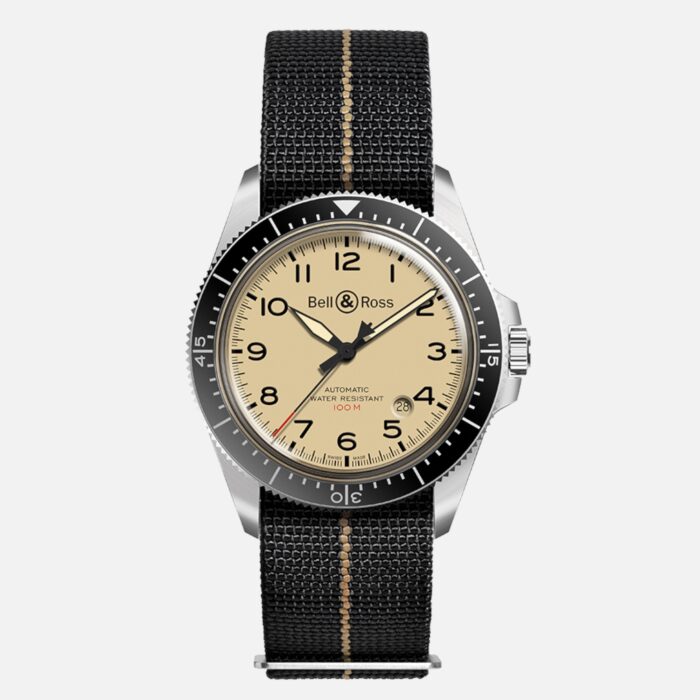 Bell & Ross BR V2-92 Military Beige BRV292-BEI-ST/SF