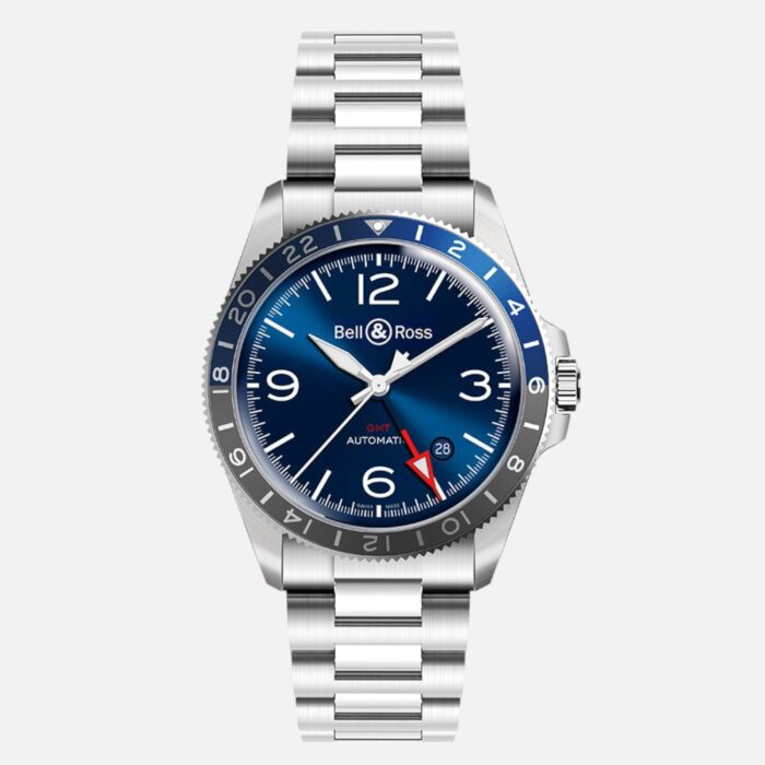 Bell & Ross BR V2-93 GMT Blue BRV293-BLU-ST/SST