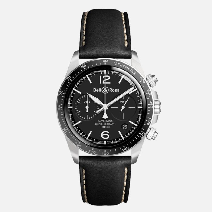 Bell & Ross BR V2-94 Black Steel BRV294-BL-ST/SCA