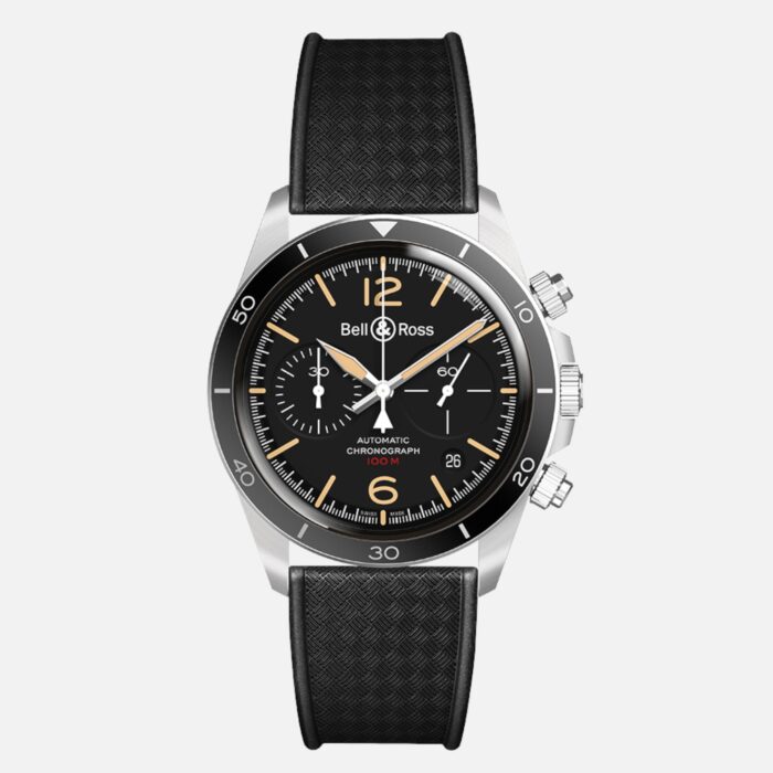 Bell & Ross BR V2-94 Steel Heritage BRV294-HER-ST/SRB