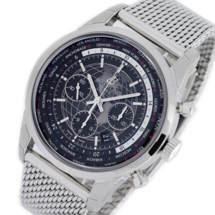 Breitling Transocean Unitime AB0510U4/BE84 (Stainless Steel Bracelet)