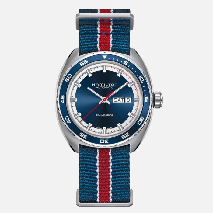 Hamilton Pan Europ Day Date H35405741