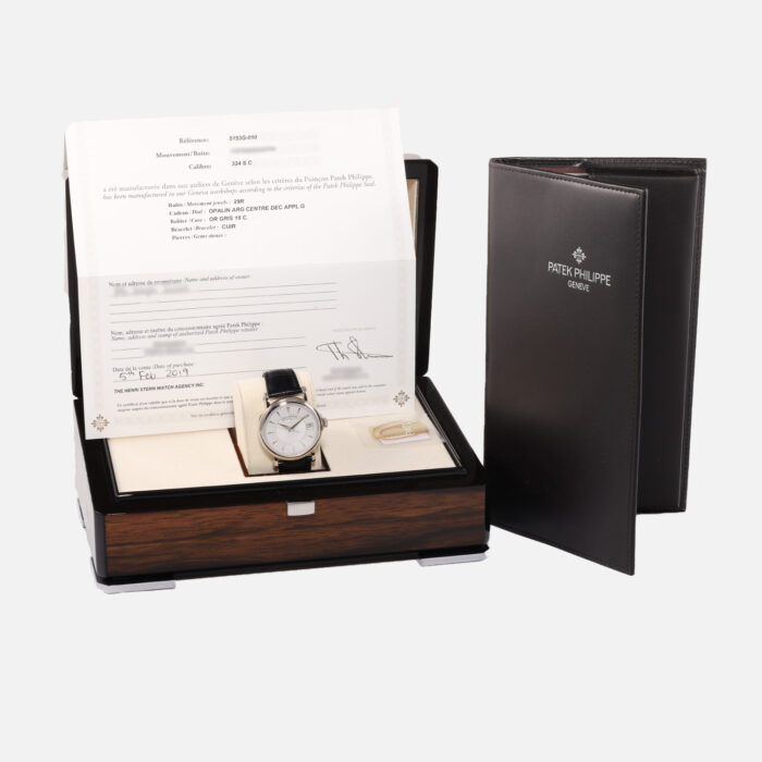 Patek Philippe Calatrava Officers Watch 5153G-010 - Image 2