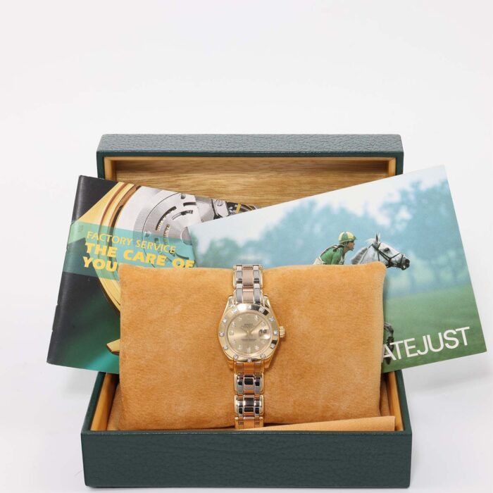 Rolex Datejust Pearlmaster Tri-Tone 69318 - Image 2