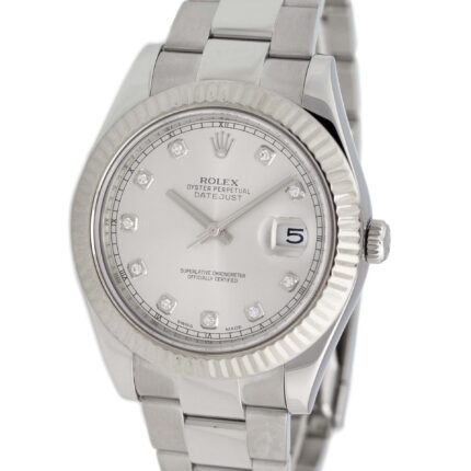Pre-owned Rolex Datejust II 41 M116334-72210