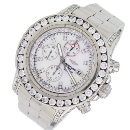 Breitling Aeromarine Super Avenger Diamond Bezel A13370