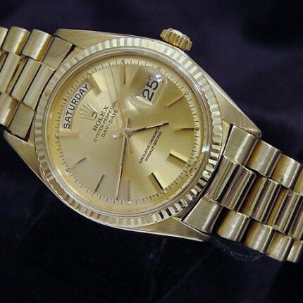 Mens Rolex 18K Gold Day-Date President Champagne  1803 (SKU 1370251MT)