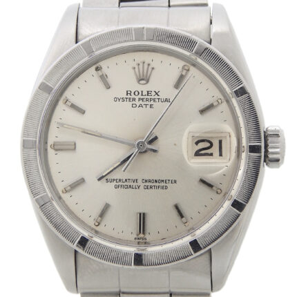 Mens Rolex Stainless Steel Date Model 1501 with Silver Dial (SKU 718547FAMT)