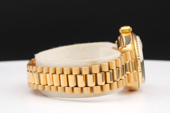 Ladies Rolex 18K Yellow Gold Datejust President Model Ref 6917 (SKU 7559870PAMT) - Image 6