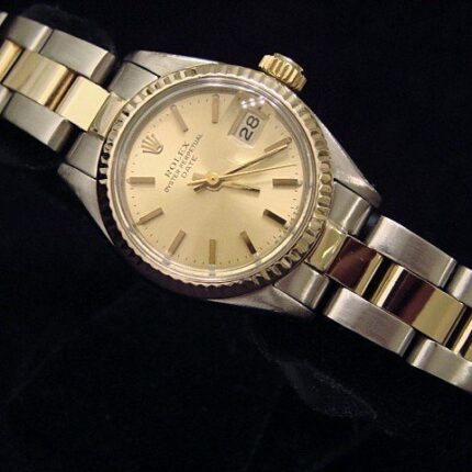 Ladies Rolex Two-Tone Date Champagne  6917 (SKU 6576237MT)