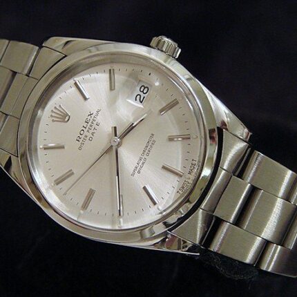 Mens Rolex Stainless Steel Date Silver  15000 (SKU R305086MT)