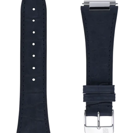 <span class="product_name_collection">Straps </span>Blu Pelle Di Vitello Con Motivo Coccodrillo 25.5×18